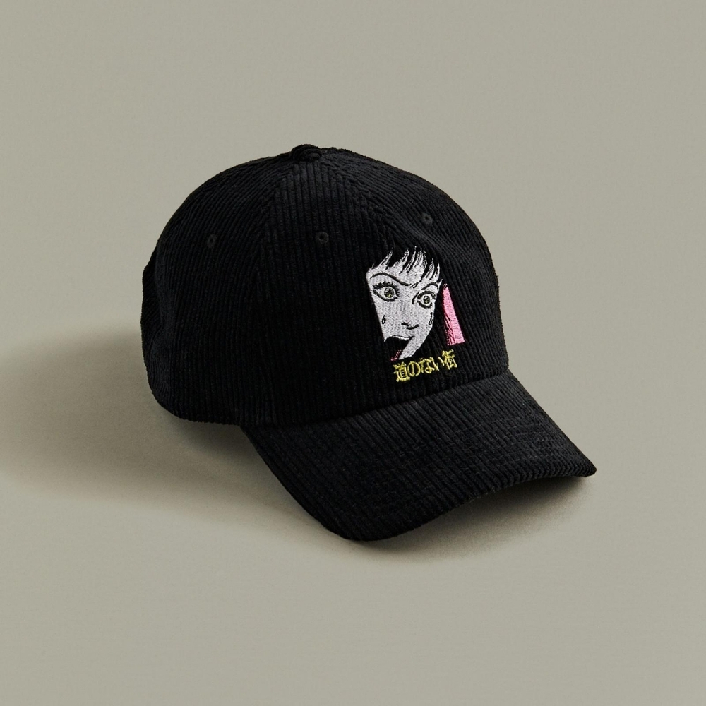 Junji Ito Curdoroy Embroidered Hat